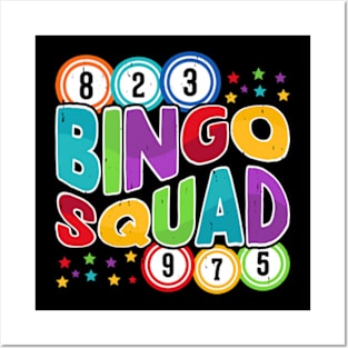 Bingo Squad Birthday, Funny Bingo Lover Posters and Art